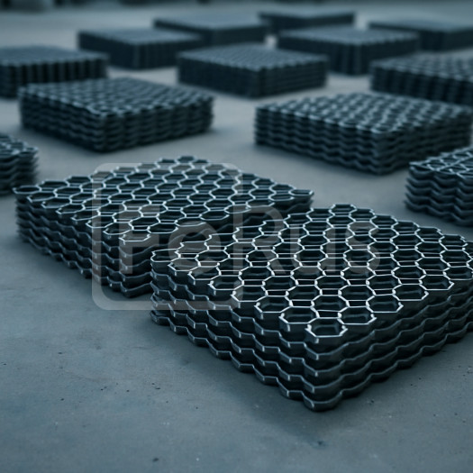 Гексагональная сетка HM-01/02 (1000х2000х20х2) AISI 304