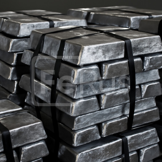 Чушка цинковая 21 кг ЦАМ4-1в ГОСТ 19424-97