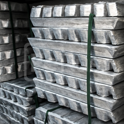 Чушка цинковая 23 кг Ц2 ГОСТ 3640-94