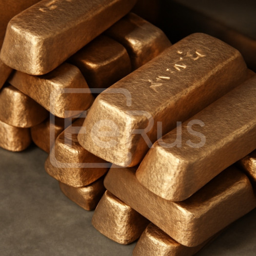 Чушка латунная ЛС58-2 ГОСТ 15527-2004