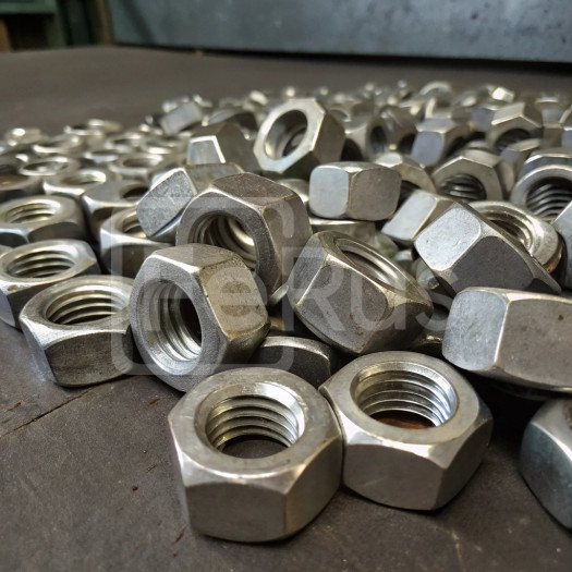 Гайка стальная М10 шаг резьбы 1 мм 06ХН28МДТ ГОСТ 1759.0-87