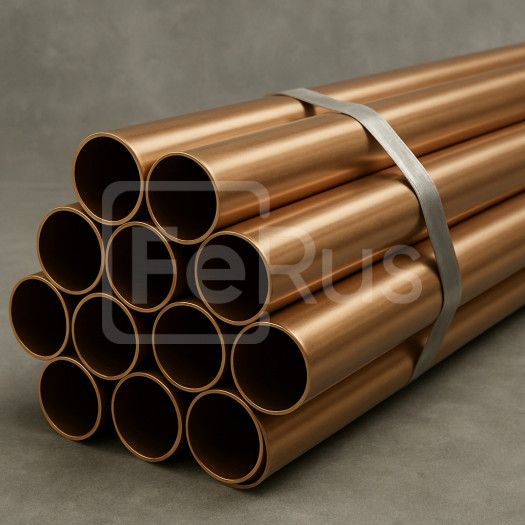 Труба бронзовая дюймовая 3 БрАЖМц10-3-1,5 ГОСТ 1208-2014